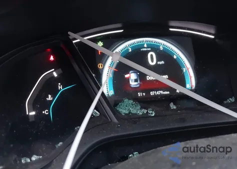 2019 Honda Civic Lx из США, поврежденный, VIN 19XFC2F65KE050041